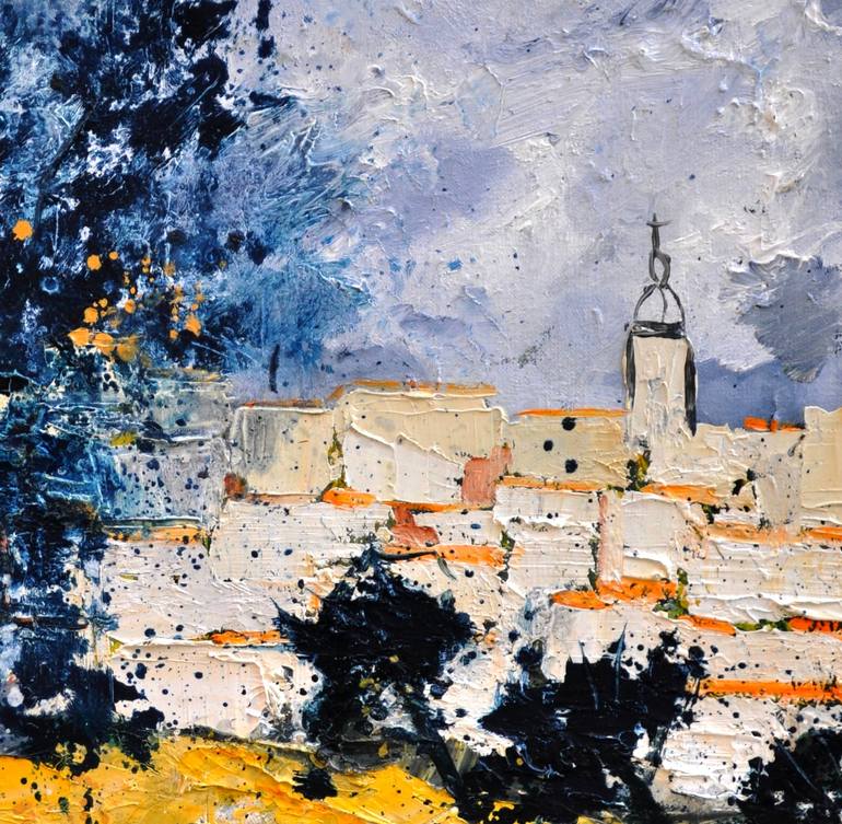Original Expressionism Landscape Painting by Pol Ledent