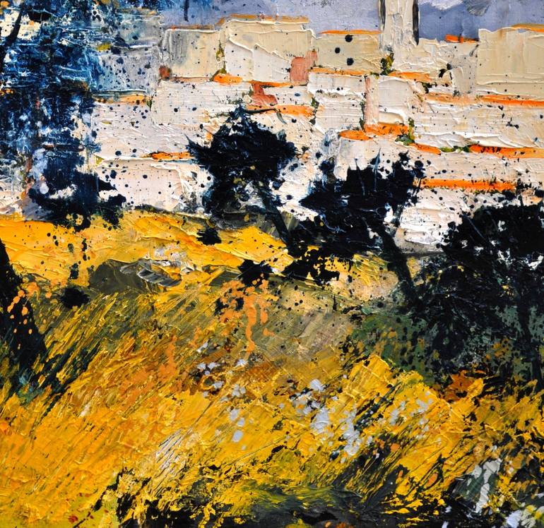 Original Expressionism Landscape Painting by Pol Ledent