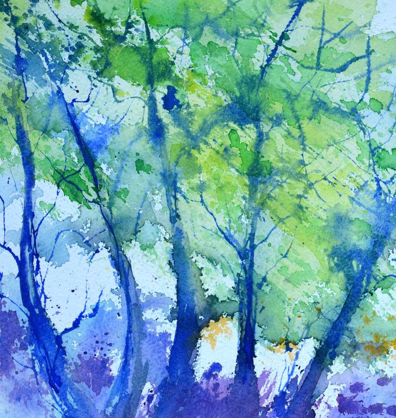 Original Expressionism Landscape Painting by Pol Ledent