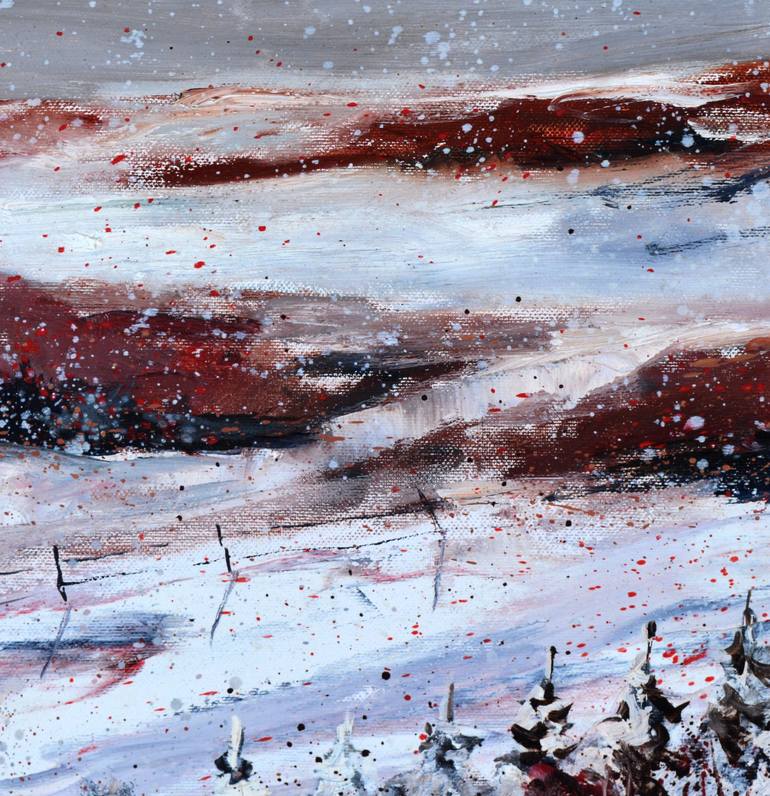 Original Expressionism Landscape Painting by Pol Ledent