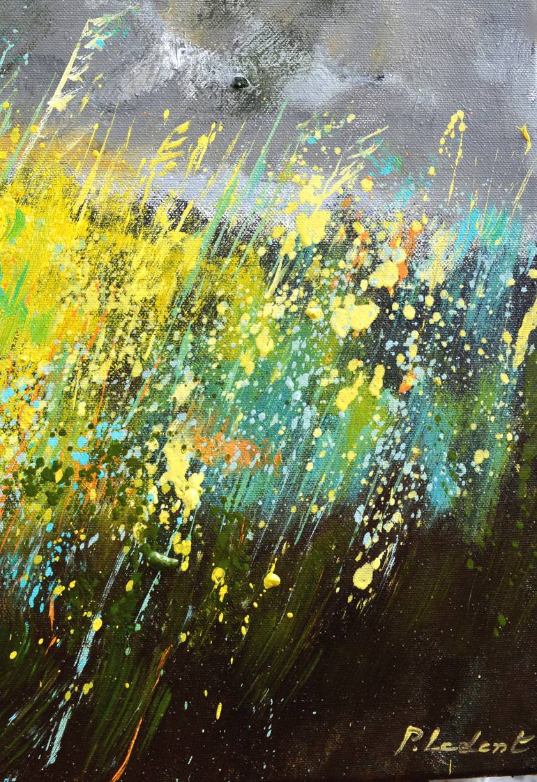 Original Expressionism Landscape Painting by Pol Ledent