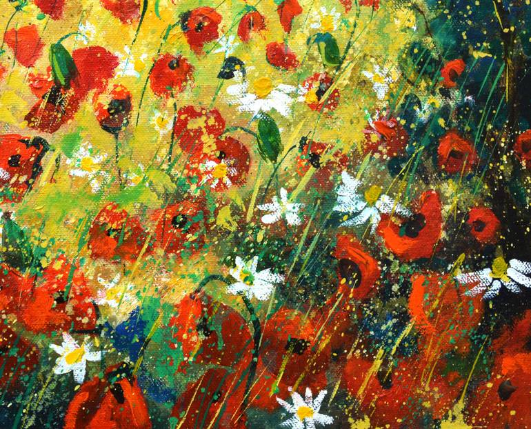 Original Expressionism Landscape Painting by Pol Ledent