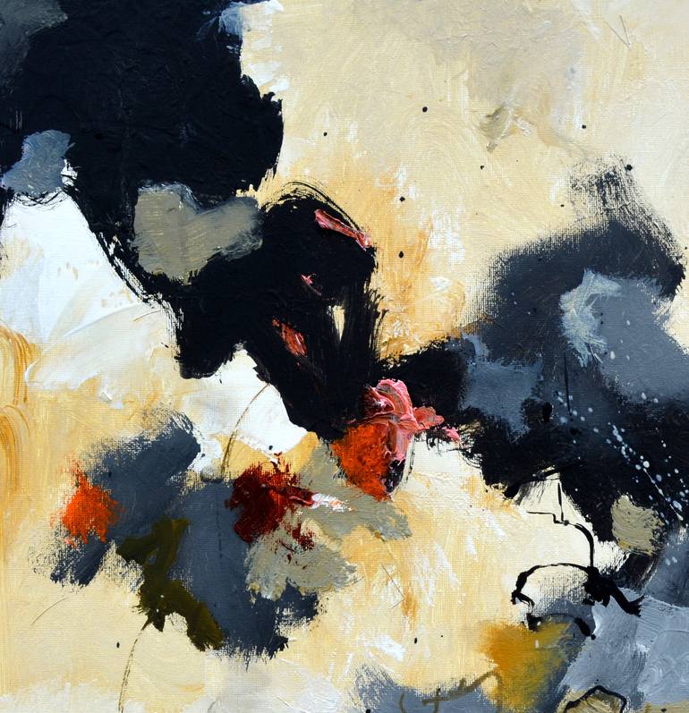 Original Abstract Painting by Pol Ledent