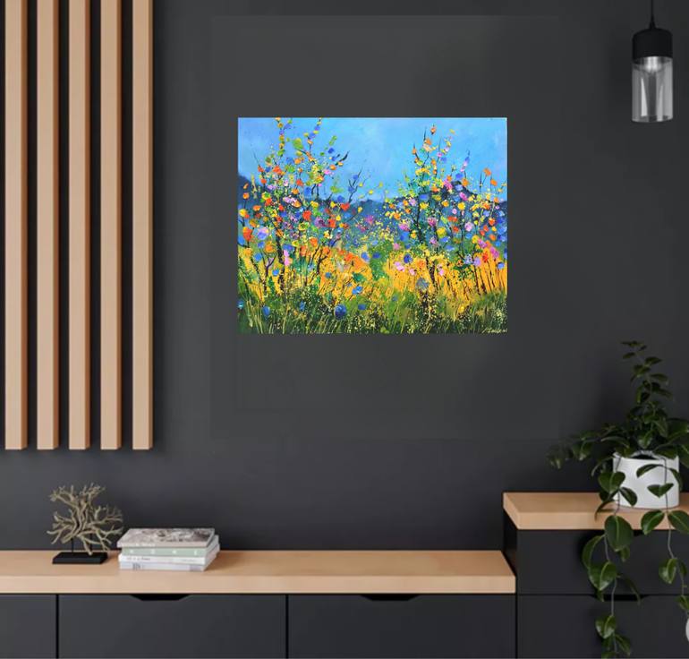 Original Impressionism Landscape Painting by Pol Ledent