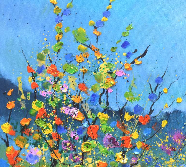 Original Impressionism Landscape Painting by Pol Ledent