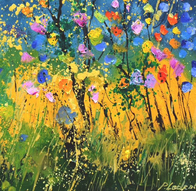 Original Impressionism Landscape Painting by Pol Ledent