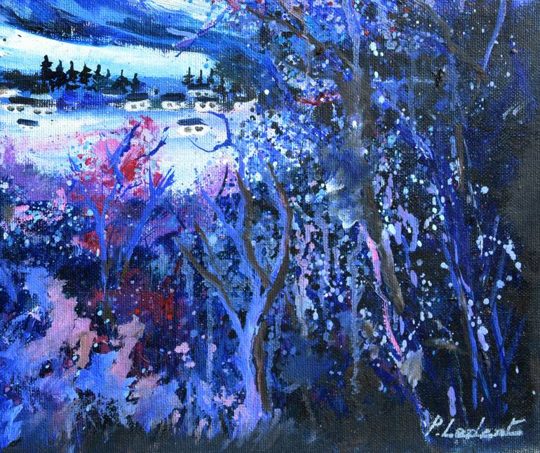 Original Expressionism Landscape Painting by Pol Ledent