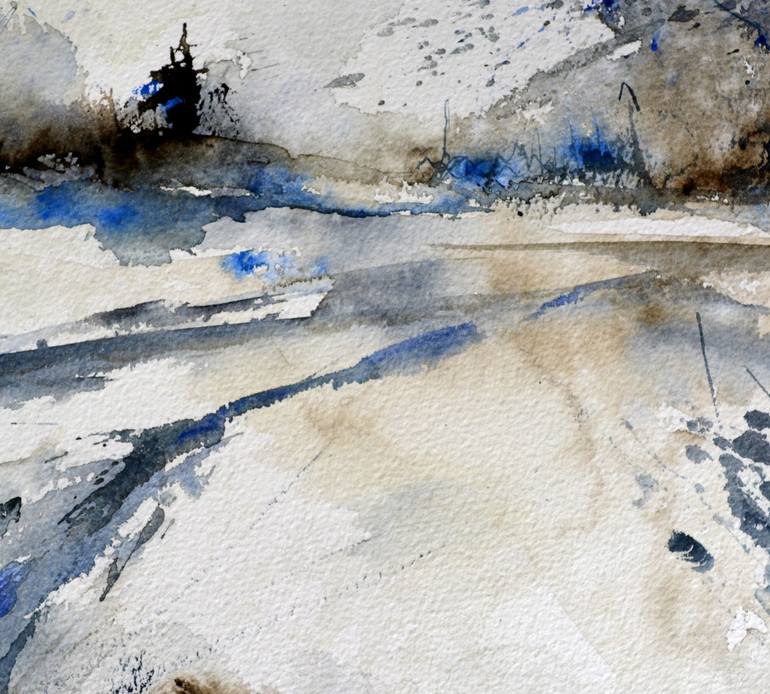 Original Expressionism Landscape Painting by Pol Ledent