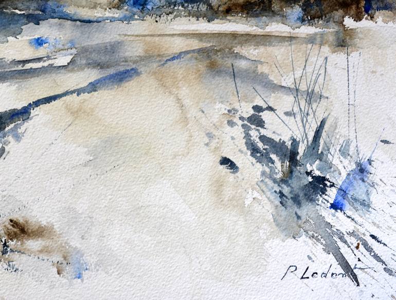 Original Expressionism Landscape Painting by Pol Ledent