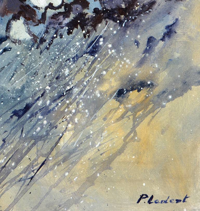 Original Abstract Painting by Pol Ledent