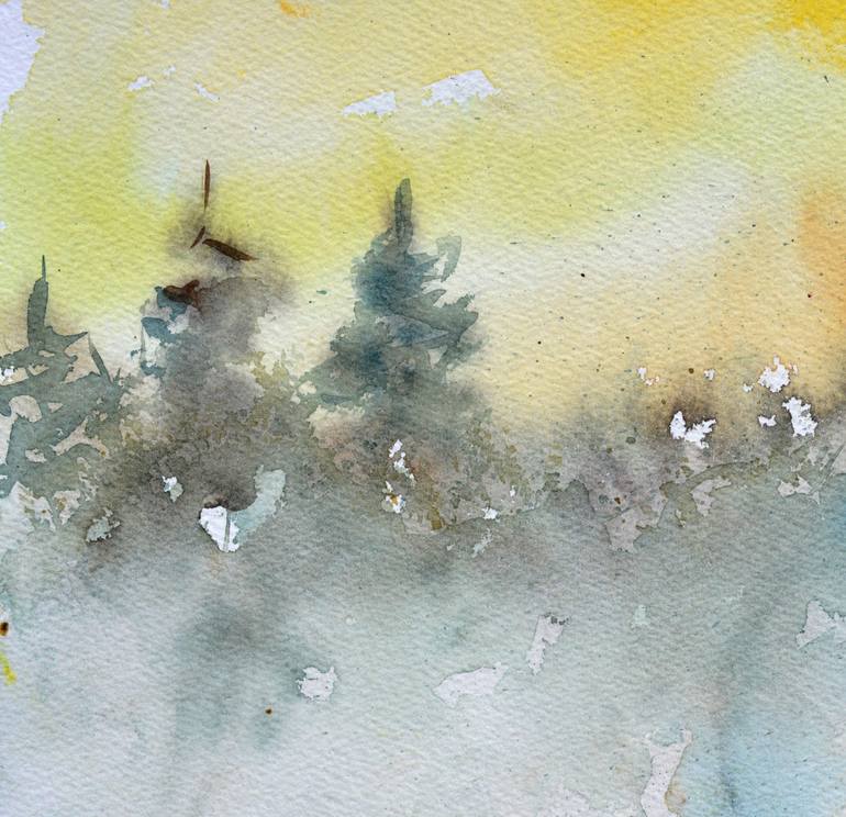Original Expressionism Landscape Painting by Pol Ledent