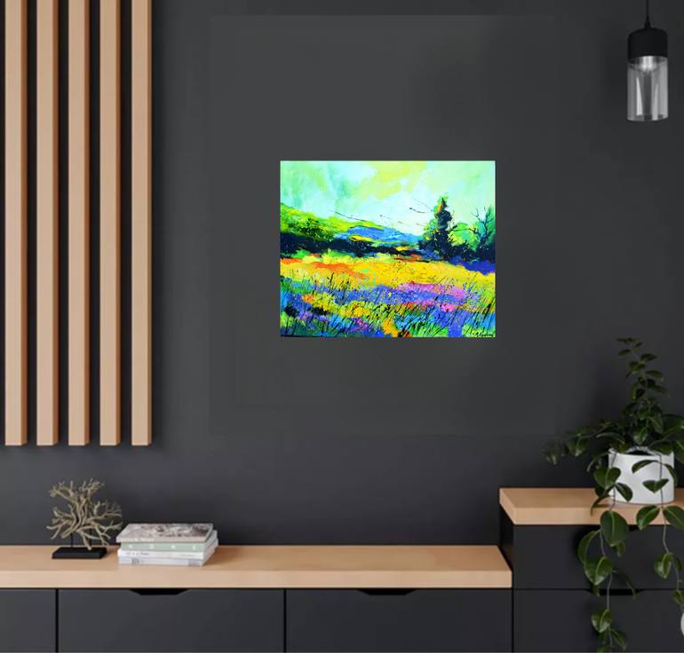 Original Impressionism Landscape Painting by Pol Ledent