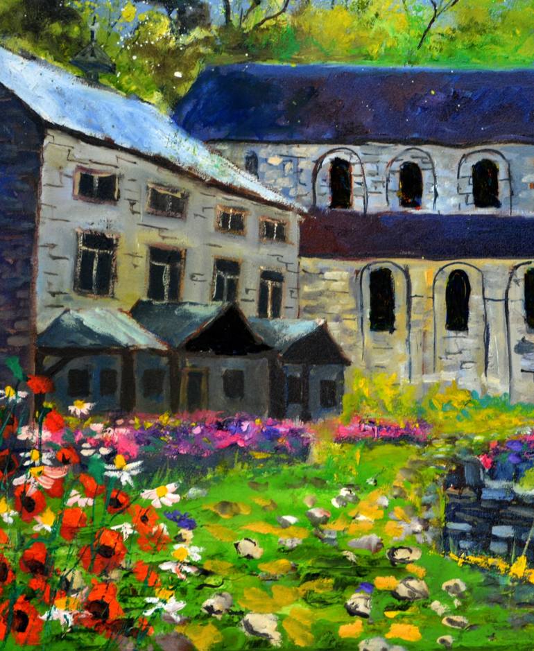 Original Expressionism Landscape Painting by Pol Ledent