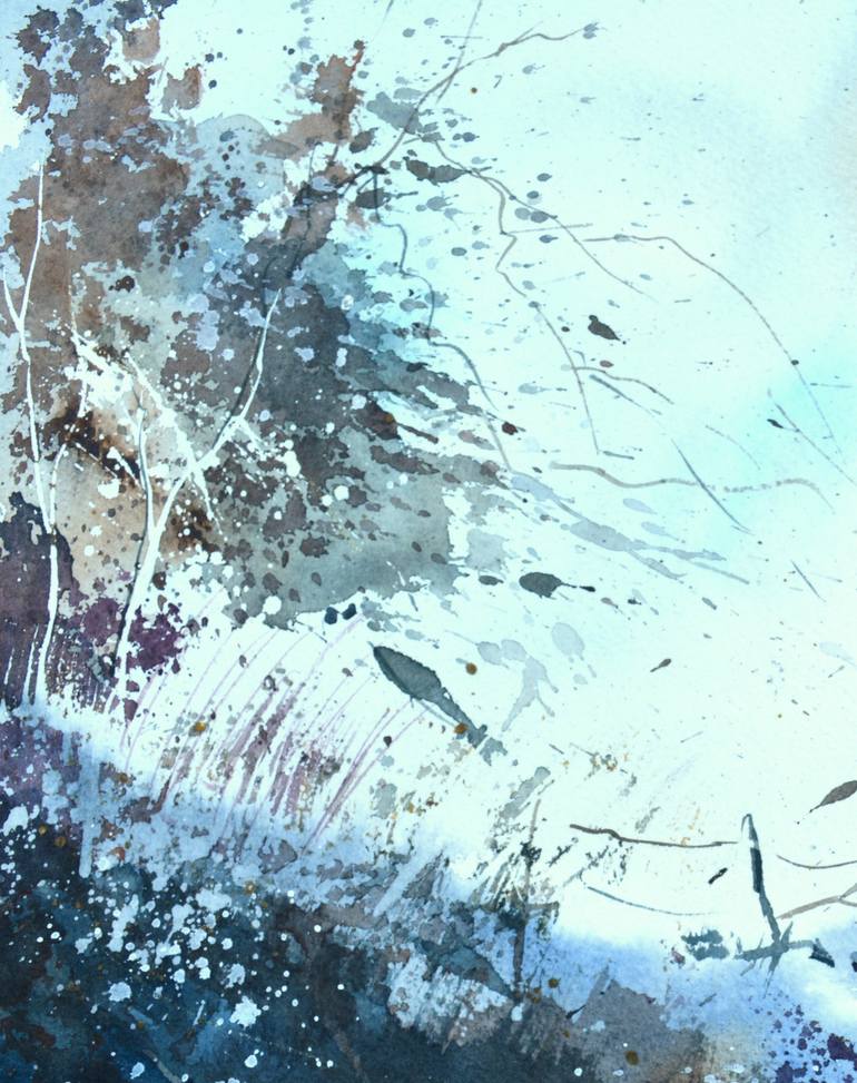 Original Expressionism Landscape Painting by Pol Ledent
