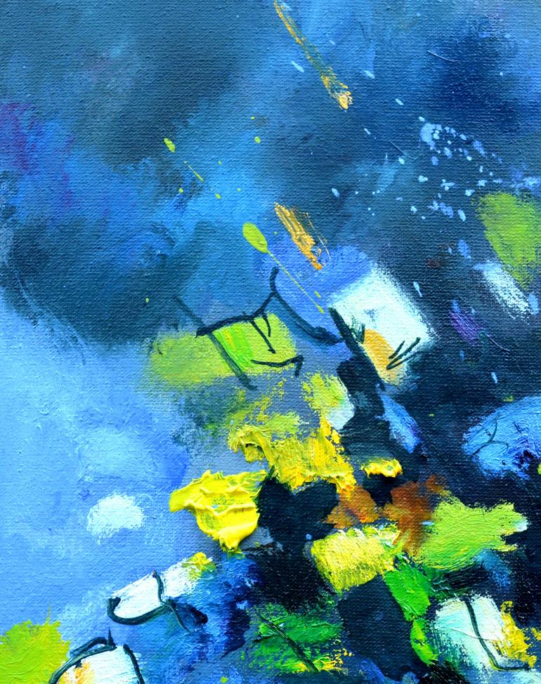 Original Abstract Painting by Pol Ledent