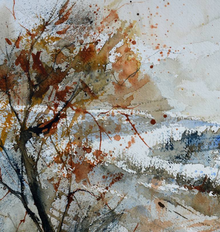 Original Expressionism Landscape Painting by Pol Ledent