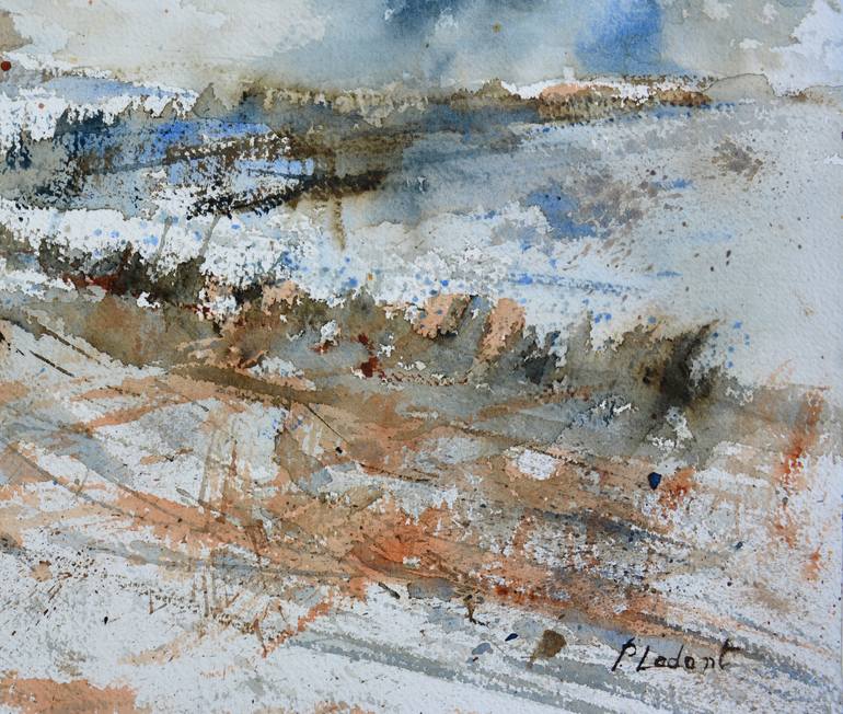 Original Expressionism Landscape Painting by Pol Ledent