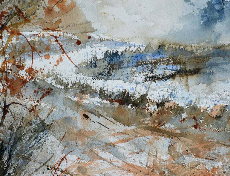 Original Expressionism Landscape Painting by Pol Ledent
