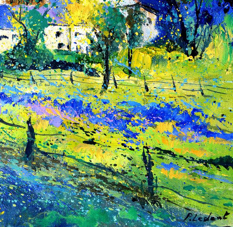 Original Impressionism Landscape Painting by Pol Ledent