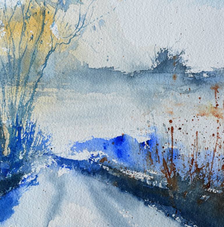 Original Expressionism Landscape Painting by Pol Ledent