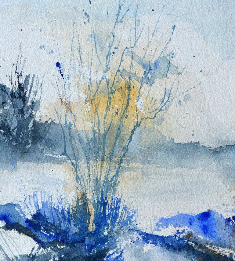Original Expressionism Landscape Painting by Pol Ledent