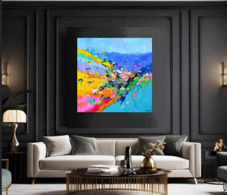 Original Impressionism Landscape Painting by Pol Ledent