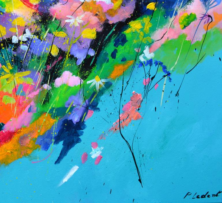Original Impressionism Landscape Painting by Pol Ledent
