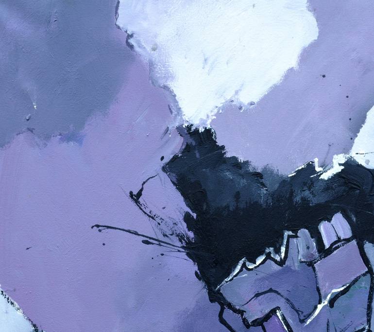 Original Abstract Expressionism Abstract Painting by Pol Ledent