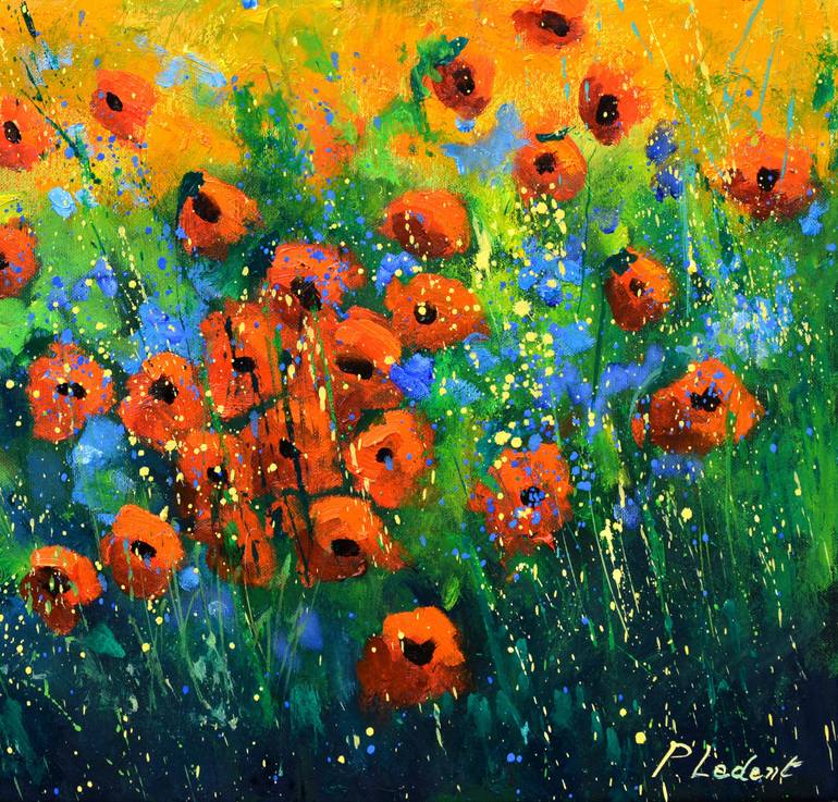 Original Impressionism Landscape Painting by Pol Ledent