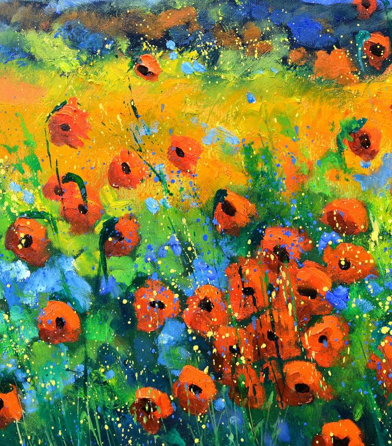 Original Impressionism Landscape Painting by Pol Ledent