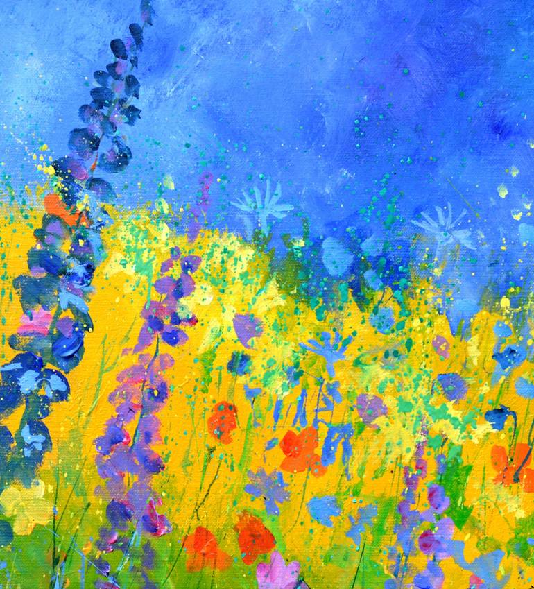 Original Impressionism Landscape Painting by Pol Ledent