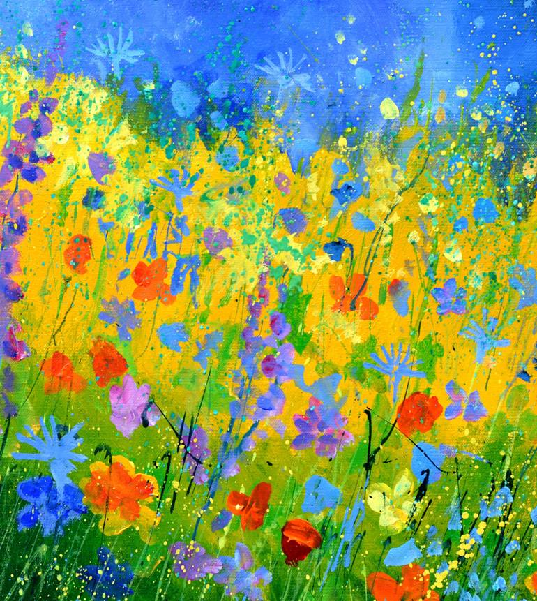 Original Impressionism Landscape Painting by Pol Ledent