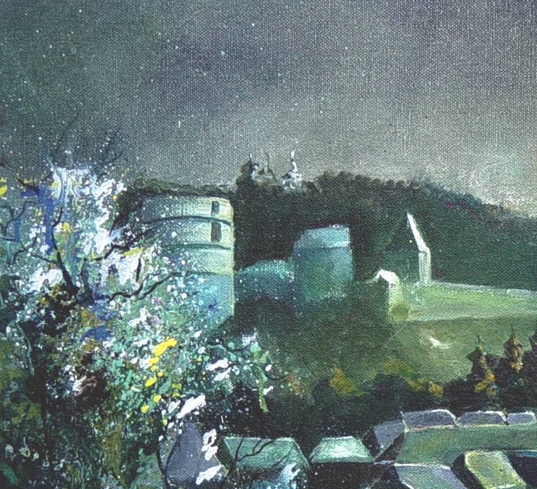 Original Expressionism Landscape Painting by Pol Ledent
