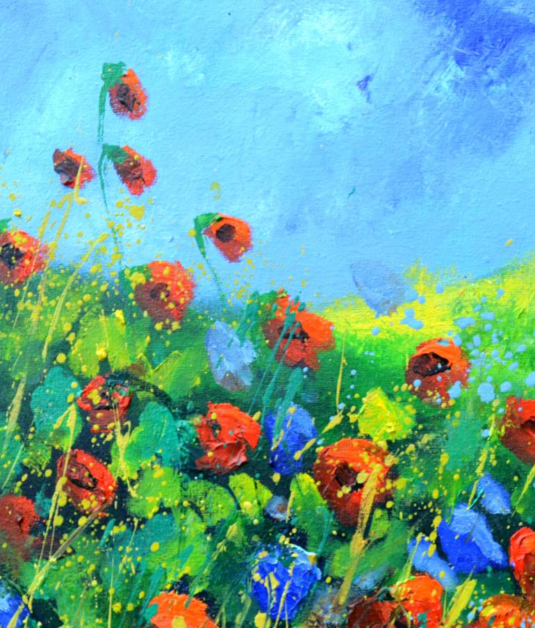 Original Expressionism Landscape Painting by Pol Ledent