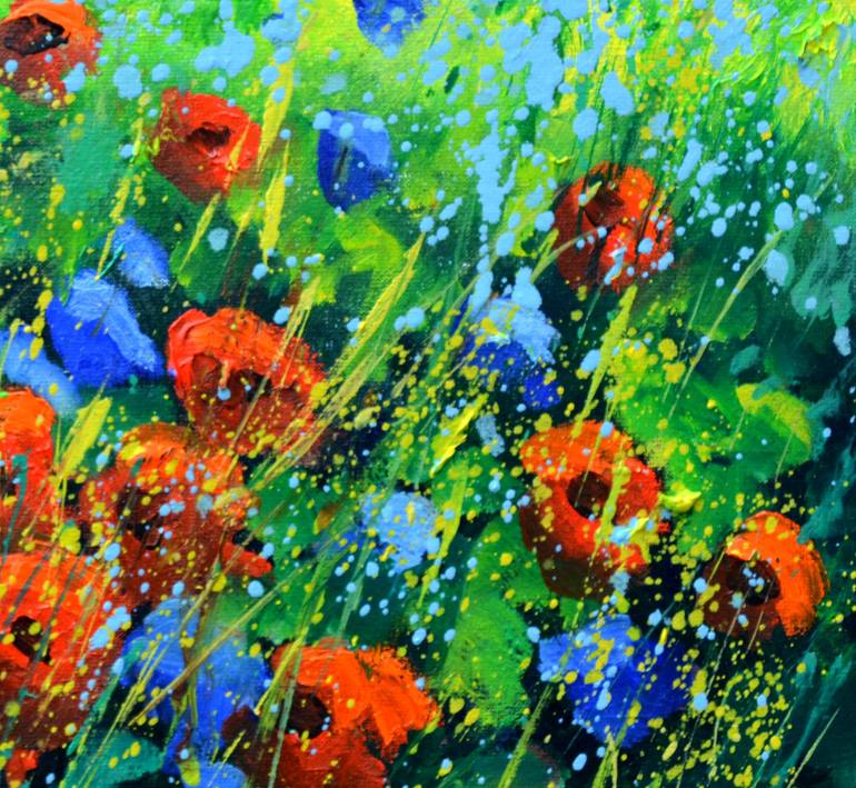 Original Expressionism Landscape Painting by Pol Ledent