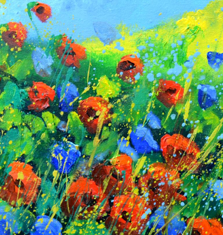 Original Expressionism Landscape Painting by Pol Ledent