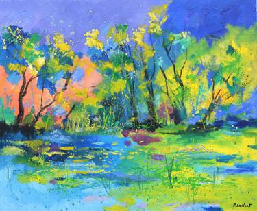 Original Impressionism Landscape Paintings by Pol Ledent