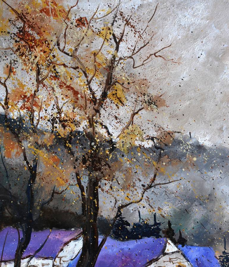 Original Impressionism Landscape Painting by Pol Ledent