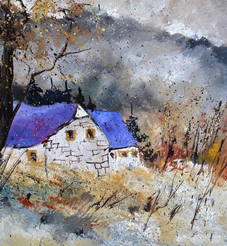 Original Impressionism Landscape Painting by Pol Ledent