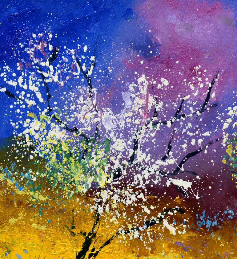 Original Impressionism Landscape Painting by Pol Ledent
