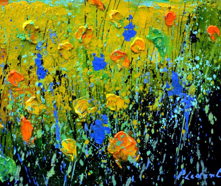 Original Impressionism Landscape Painting by Pol Ledent