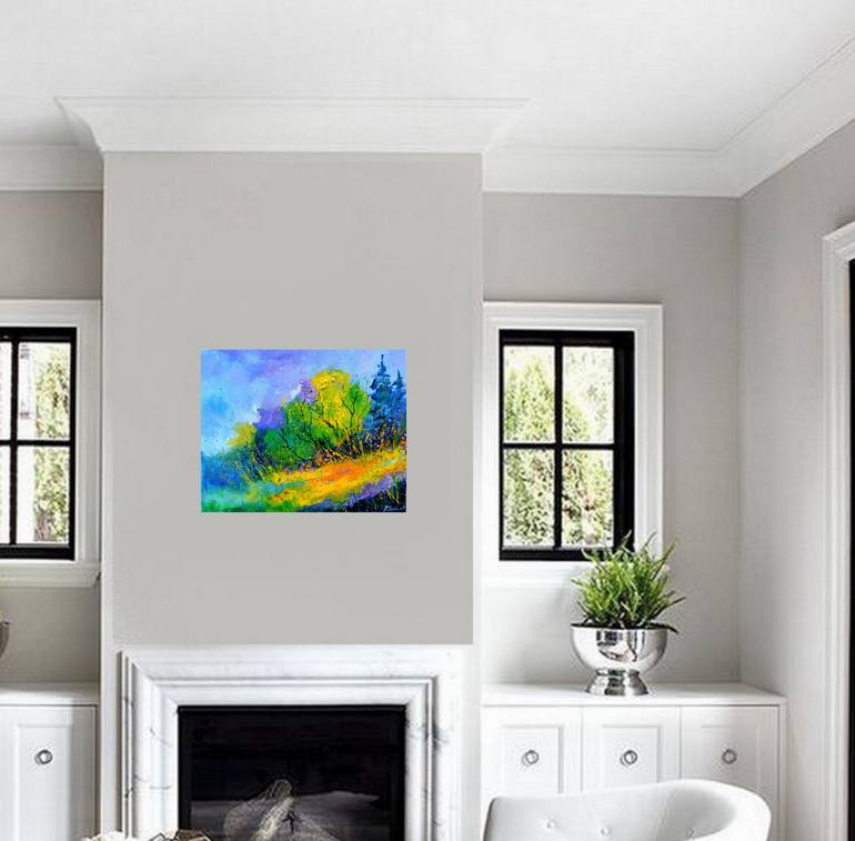 Original Impressionism Landscape Painting by Pol Ledent
