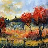 Old barn  in Autumn  7626 by Pol Ledent