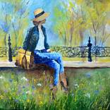 Waiting for someone by Pol Ledent
