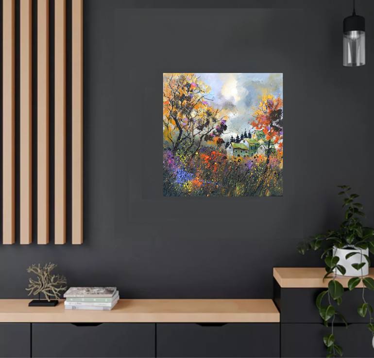 Original Impressionism Landscape Painting by Pol Ledent