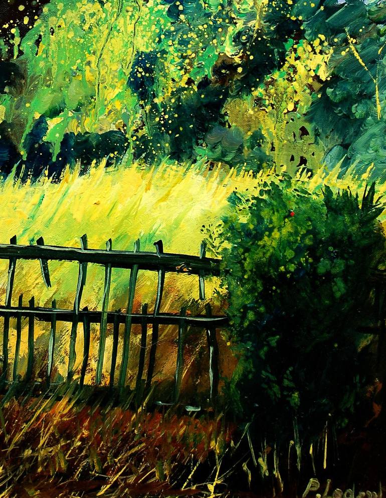 Original Impressionism Landscape Painting by Pol Ledent