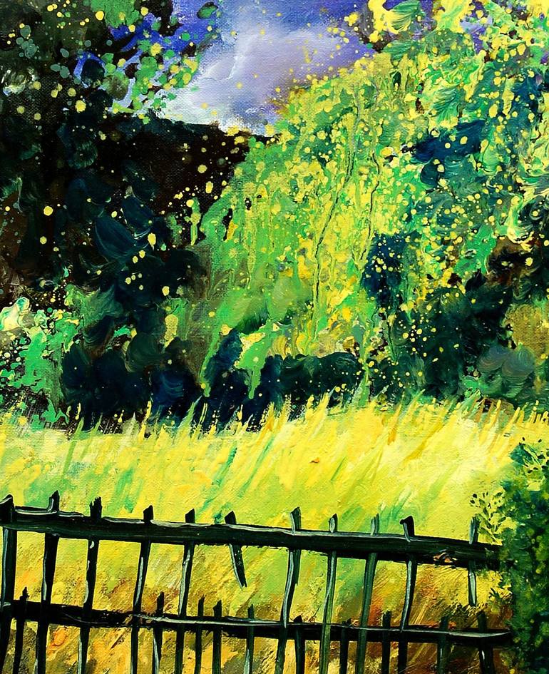 Original Impressionism Landscape Painting by Pol Ledent