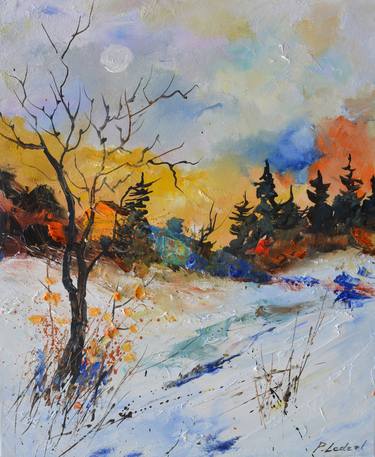 Print of Landscape Paintings by Pol Ledent