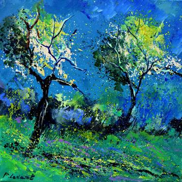 Original Impressionism Landscape Paintings by Pol Ledent