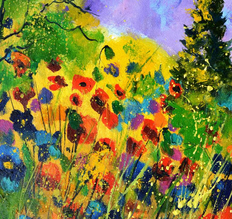 Original Impressionism Landscape Painting by Pol Ledent